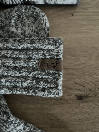 SOXS.CO graue Woll Socken Medium, Dackel Gr.37-41